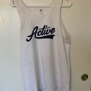 White active shirt size medium